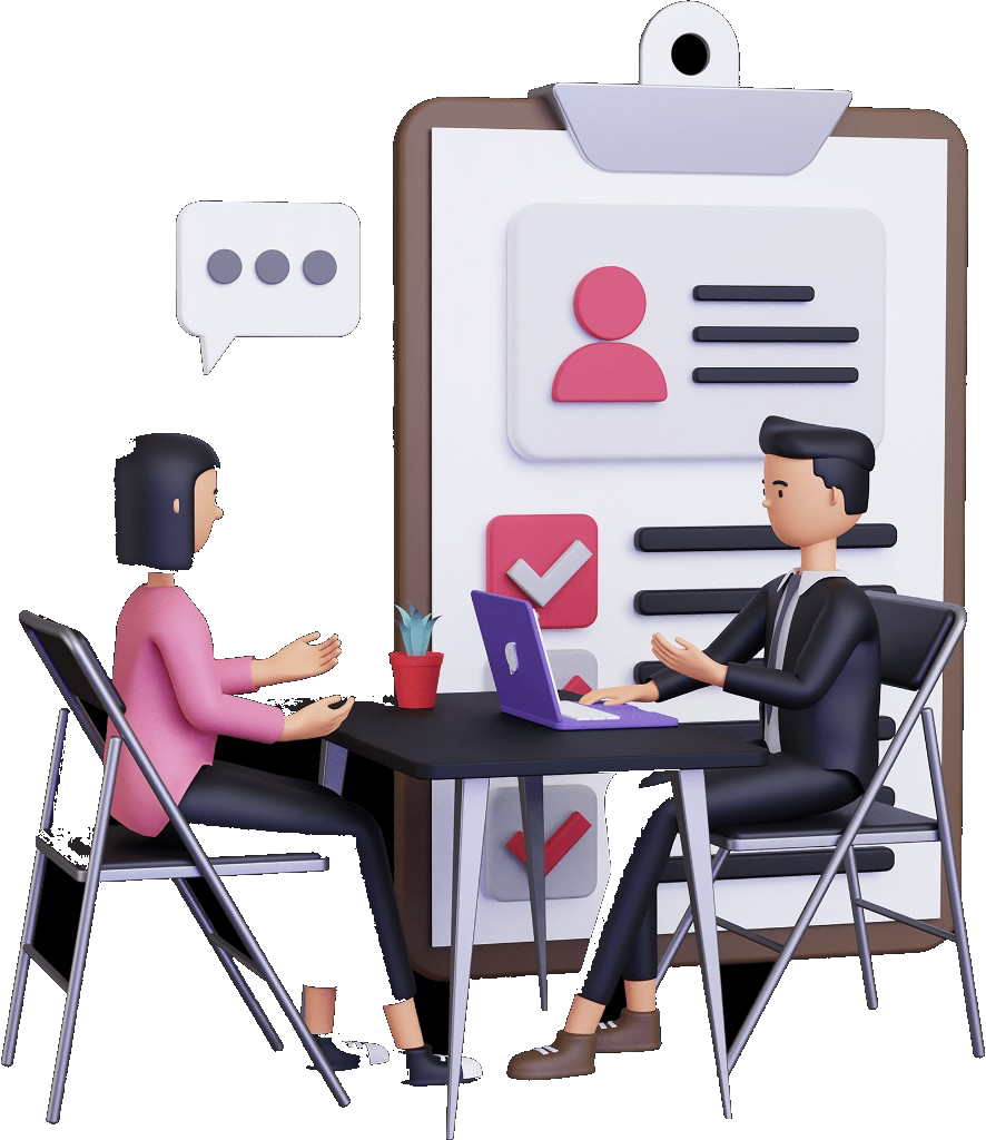 Strategy consultation checklist illustration